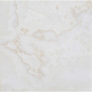 12x12 White Onyx Polished Tile 
